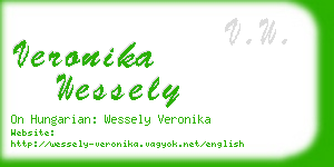 veronika wessely business card